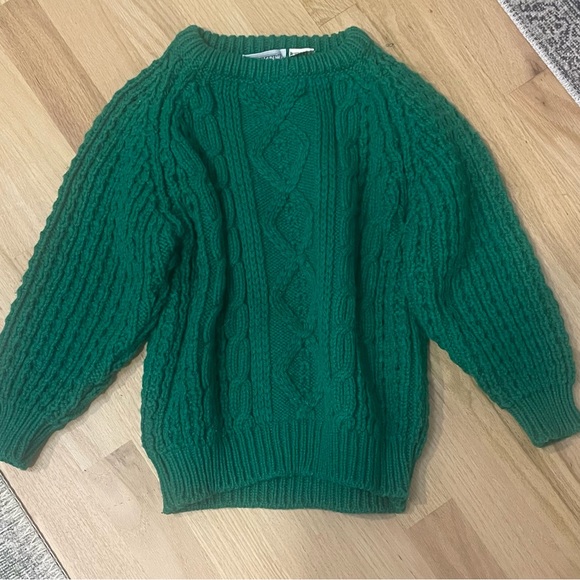 Hackett & Turpin  Irish 100% New Wool  Kids Sweate Sz 30 - Picture 7 of 8